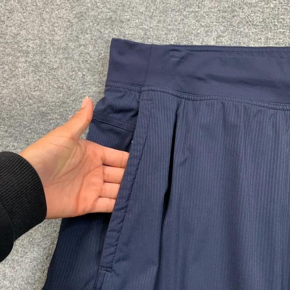 Lululemon Jogger Mens XL Navy Drawstring Double Lined Dance Studio Track Pants